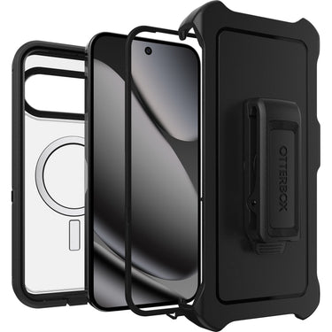 OtterBox Defender Pro XT Case with Magnets for Google Pixel 10 Pro XL - Dark Side Black
